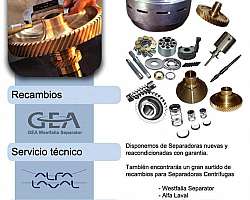 Peças para separadora centrífuga Peças para separadora centrífuga