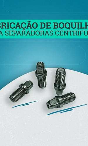 Bico para separadora centrífuga Bico para separadora centrífuga
