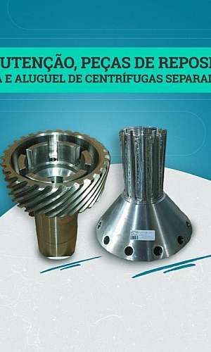 Peças de reposição para separadora centrífuga Peças de reposição para separadora centrífuga